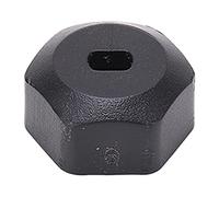 Baxnore Écrou de moteur d'hélicoptère de remplacement, pièces d'écrou de moteur portables sûres pour hélicoptère Fly Wing FW200 RC en plastique noir facile à transporter