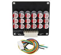 Baxnore Égaliseur actif de batterie 6S 1,8 V 4,5 V, panneau d'équilibre de condensateur, module d'équilibrage de transfert d'énergie pour batterie au Lithium, système d'alimentatio
