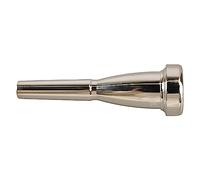 Baxnore Embouchure de trompette 7C, accessoire d'instrument en métal pour performance musicale pour orchestre de groupe, étudiant, plaqué argent, taille 7C Standard