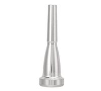 Baxnore Embouchure de trompette 7C en alliage de cuivre, accessoire d'instrument, pièce de rechange avec une belle voix stable pour jouer en groupe, couleur argent, paquet unique
