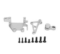 Baxnore Ensemble de bras de support de servo RC, ensemble de bras de support de direction de remplacement professionnel, pièce de mise à niveau pour moto électrique LOSI Promoto MX (Argent)