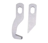 Baxnore Ensemble de lames de machine à coudre professionnelles, lames de rechange supérieures et inférieures en acier au carbone de haute précision pour surjeteuse S0230 S14 78 et