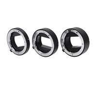 Baxnore Ensemble de Tubes d'extension Macro, Bague d'adaptation de Mise au Point Automatique 10 mm 16 mm 21 mm pour objectifs à Monture E, Photographie en Gros Plan, Accessoire d'a