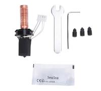 Baxnore Ensemble Hotend pour imprimante 3D, tout en métal, buse amovible en acier trempé à trou unique de 0,4 mm, kit d'extrémité chaude avec buse de 0,4 mm, 0,6 mm, 0,8 mm pour im