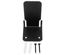 Baxnore Étagère Flottante Murale, Affichage de Livre pour Chambre à Coucher, étagère en métal en Fer avec capacité, 10,5 x 6,6 cm (Black)