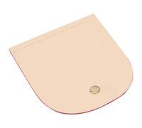 Baxnore Étui à rabat en cuir pour sac à main, accessoire de sac à main, pièce de rechange personnalisable pour sac bandoulière femme. 6 couleurs disponibles. Dimensions : 12,6 x 13 (Rosée)