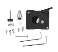 Baxnore Extrudeuse à double engrenage tout métal usiné CNC de haute précision Kit de mise à niveau d'extrudeuse d'imprimante 3D pour CR10 CR10S Ender 3 Ender 3 V2 CR6 SE Series Fil