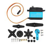 Baxnore FI7635M Servo numérique à engrenage métallique standard, couple élevé de 35 kg, étanche avec encodeur pour camion RC 1:8 1:10, voiture d'escalade, véhicule tout-terrain