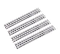 Baxnore Fichiers de Pointe de la tronçonneuse de 12 pcs 4 mm, Portant Un Jeu de fichiers de scie à chaîne de Bois en Acier avec Une poignée Non Glissante pour la Maintenance des vergers