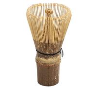 Baxnore Fouet à thé matcha de style japonais, outil traditionnel de cérémonie du thé pour préparer du thé en poudre matcha épais ou fin avec 100 ou 120 dents, naturel, sûr, durable (Z j'aide 100