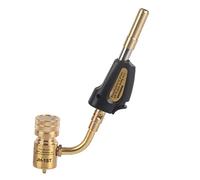 Baxnore Gaz Auto-allumage Turbo Torche de brasage Soudage Soudage Plomberie Pistolet Outil Haute Température Contrôle de la Flamme pour Plomberie CVC Réfrigération Métal Plastique