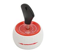 Baxnore Golf Put Pragation Balle Aide à l'entraînement Swing réglable pour Les golfeurs en Plein air en intérieur Plastique Blanc 90g avec clé