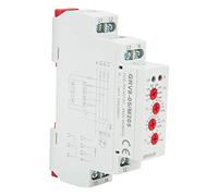 Baxnore GRV8 05 Relais de surveillance de tension triphasé Mesure True RMS 8 tensions nominales réglables Séquence de phase Protection contre les pannes de phase pour équipement d'