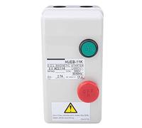 Baxnore HUEB11K Démarreur de moteur 380 V CA Démarrage direct manuel Type irréversible avec protection IP40 pour le contrôle de moteur d'équipements industriels et de machines (1. Dhia. Hayy)