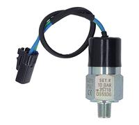 Baxnore Interface standard de transducteur de pression d'excavatrice en métal de remplacement de commutateur de pression durable pour l'excavatrice LIUGONG (25718 (10Bar))