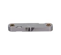 Baxnore Jauge de filetage professionnelle, outil de mesure du pas de vis métrique impérial, modèle en acier inoxydable R1 6,5MM pour les ingénieurs mécaniciens et les projets de br