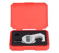 Baxnore Jauge d'épaisseur numérique, haute précision, affichage LCD 0,01 mm, construction en alliage de zinc, faible consommation d'énergie, micromètre électronique pour mesurer le (0-10mm)