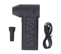 Baxnore Jet Dry Blower 130 000 TR/Min Vitesse réglable en continu Ventilateur Turbo Silencieux pour Voiture Sèche-Linge Puissant pour Camping Barbecue Nettoyage du Clavier Plastiqu