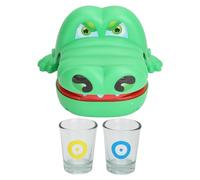 Baxnore Jeu de Dentiste Amusant avec Dents d'animaux, Jeu interactif de Morsure et de Traction des Doigts pour fête de Famille, Ensemble de Jeu éducatif en Plastique sûr