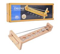 Baxnore Jeu de Puzzle de Balle de Bureau en Bois améliore la Concentration et la Coordination œil-Main pour Les Loisirs à la Maison, soulagement du Stress, Casse-tête Amusant pour