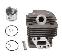 Baxnore Kit d'assemblage de Piston de Cylindre en Alliage d'aluminium 38 mm, pièce de Rechange pour tronçonneuse électrique, Accessoires de Remplacement de scie électrique, Haute d