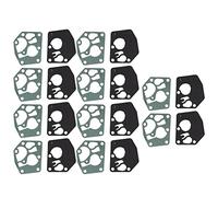 Baxnore Kit de Joint de diaphragme du carburateur Kit 20 Pack, 0,5 mm Joints en Caoutchouc résistant à l'huile, pièces de Remplacement précises de l'ajustement pour Moteurs à 2 Coups