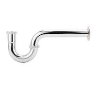 Baxnore Kit de piège à siphon de cuivre, soupape de vidange de lavabo avec filtre amovible, tuyau anti-sabot pour cuisine de salle de bain, équipement de drainage de plomberie stan
