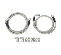 Baxnore Kit de raccords de conduites de refroidissement en métal pour tuyau de refroidissement de transmission, remplacement haute performance de qualité professionnelle pour TH350