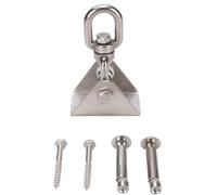 Baxnore Kit de Suspension pour hamac en Acier Inoxydable avec Crochets pivotants pour balcons intérieurs et extérieurs, Jardins, terrains de Jeux