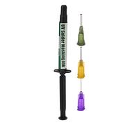 Baxnore Kit d'encre à souder professionnel pour réparation de carte mère PCB BGA avec 3 aiguilles de précision Peinture à souder photopolymérisable pour la protection des circuits (Huile verte)