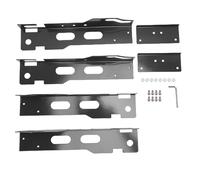 Baxnore Kit d'outils d'alignement de Roues Robuste, Plaque de Mesure d'angle d'orteil en Acier allié pour Voiture Camion Motos Tout-Terrain UTV ATV calibrage précis Ajustement Univ