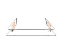 Baxnore Kit professionnel de perles métalliques pour la création de bijoux, avec cadre en bois, idéal pour la confection de colliers et bracelets (débutants et experts).