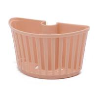 Baxnore Kitchen Sink Sponge Holder Anti Slip Plastic Clamp on Sponge Holder Small Shower for Bathroom Organizer Space Saving Design for Kitchen and Bathroom