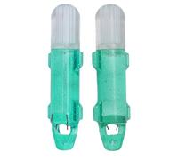 Baxnore Lampe de pêche sous-Marine LED en Forme de Goutte Profonde pour Attirer Les Poissons avec Activation Intelligente, Large portée, Mode Clignotant Intermittent pour la pêche (Feu Vert)