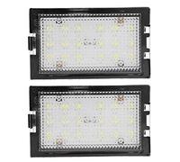 Baxnore Lampe d'éclairage de plaque d'immatriculation LED sans erreur, 2 pièces, Installation directe, aucun câblage nécessaire pour Land Sport L320 2005 2013