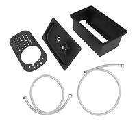 Baxnore Lave-gobelets automatique, rinceur de pichet en acier inoxydable, rinceur de gobelets léger, machine à laver les gobelets d'évier de cuisine pour bar, café, lait, thé (Grandiose)