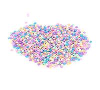 Baxnore Les tranches d'argile étoiles sont colorées artisanat d'art de bricolage imperméable pour les décorations d'ongles et l'artisanat à la main 30 g de sacs de sac couleur Pièc