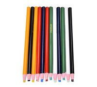 Baxnore Lot de 12 crayons de craie pour la couture, marqueurs multi-surfaces pour tissu, bois, verre, métal, céramique et carrelage. Non lavables, faciles à utiliser, outils de des