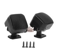 Baxnore Lot de 2 Haut-parleurs stéréo Haute Puissance 500 W, système Audio Universel pour Voiture avec 4 vis de Montage, Tweeter en Film de Soie HiFi, condensateur Audio Profession