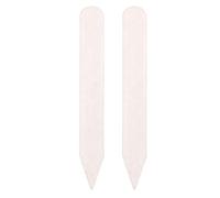 Baxnore Lot de 2 plieurs en papier en forme d'os de bovin naturel de qualité supérieure, outil pliable pour la fabrication de cartes, travail du cuir origami, projets de bricolage,