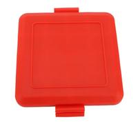 Baxnore Machine à sandwiches pour -ondes, antiadhésive, presse-panini, fromage grillé, petit-déjeuner, collation, cuiseur rapide, passe au lave-vaisselle, silicone métal, 170 x (Rouge)