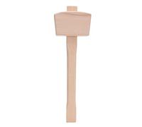 Baxnore Mallet en bois, marteau de menuiserie en hêtre, outil de charpentier à haute dureté avec poignée confortable, burin léger pour les projets d'atelier à domicile