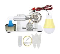 Baxnore Mini modèle de Moteur à Vapeur Kit d'expérimentation Scientifique de Physique éducative Artisanat de Bricolage pour l'apprentissage en monstration d'ingénierie méc