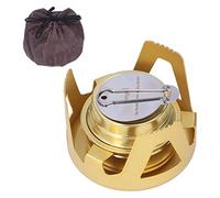 Baxnore Mini poêle à pique-nique portable Brassette spirituelle extérieur Camping Randonnée Randonnée BBQ BBQ POUVE D'ÉTHANOL PLIMable Léger pour le camping Backpacking Home Use Co