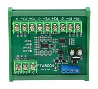 Baxnore Module de capteur de température PT100 RTD, mesure de qualité professionnelle, montage sur rail DIN pour systèmes CVC d'automatisation industrielle (B500 DC24V)