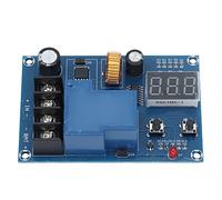 Baxnore Module de Commande Carte contrôleur de Chargeur de Batterie XH M604 Protection Contre Les surcharges 6 60 V avec Sortie Relais 30 A Mise Hors Tension Automatique pour Batte