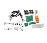 Baxnore Module de Commutation d'entrée Audio, sélecteur de Signal à 4 Voies, Carte de Commutation à Monter soi-même, Relais zéro Perte pour Home cinéma PC TV