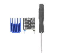 Baxnore Module de pilote de moteur pas à pas TMC2208, puce de pilote V2.0, contrôleur de moteur biphasé ultra silencieux pour remplacement d'imprimante 3D avec dissipateur de chale