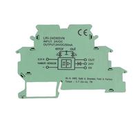 Baxnore Module de relais statique de remplacement ultra fin pour Phoenix 2940799 DC Control 1 bornier normalement ouvert avec indicateur LED pour automatisation industrielle PA et
