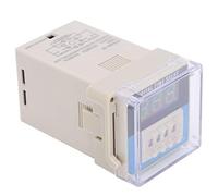 Baxnore Module de temporisateur à relais numérique LED ATS48A20 avec contrôle de temporisation cyclique réglable pour machines et équipements d'automatisation industrielle, boîtier (220 V CA)